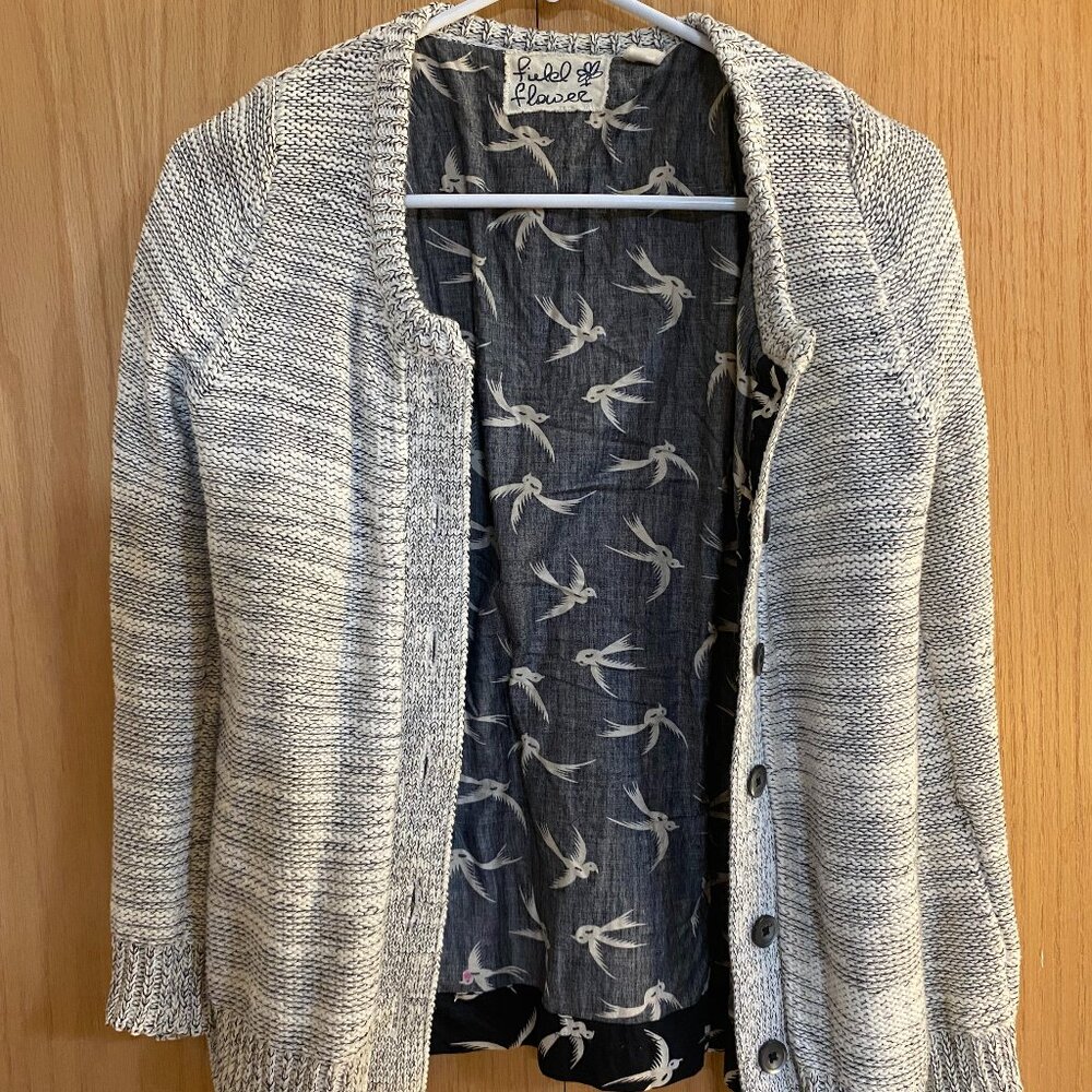 Field and Flower (Anthropologie) Small Cardigan